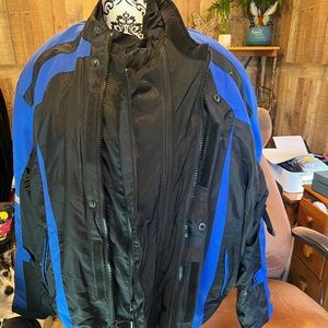 Unisex motorcycle jacket fix’s like 1x tags states 4x nwt